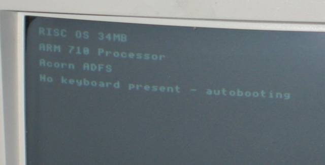 ACE ARM-Switcher booting ARM710