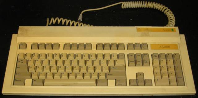 Acorn A5000 Keyboard top