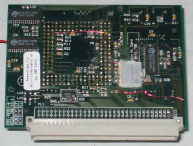 Acorn ACA43 Risc PC x86 card upgraded back