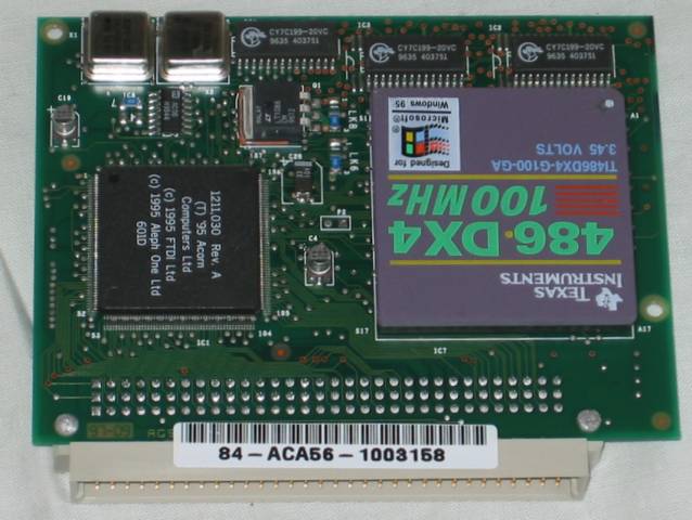Acorn ACA56 Risc PC x86 card front