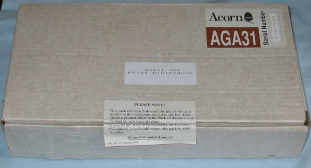 Acorn AGA31 PC card box