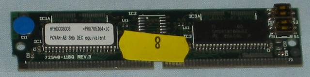 Acorn AGA31 386 PC card DIMM