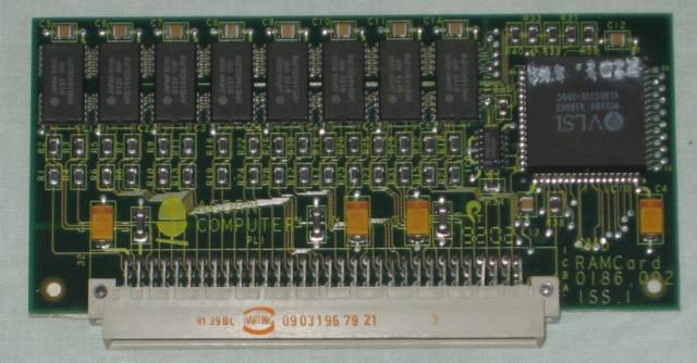 Acorn A540 RAMCard (front)
