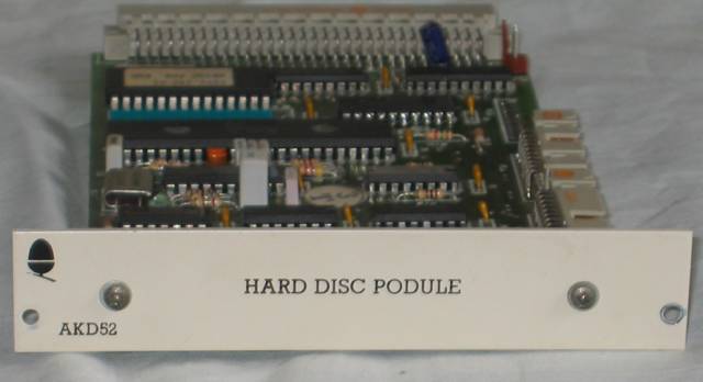 Acorn AKD52 Hard Disc Podule back