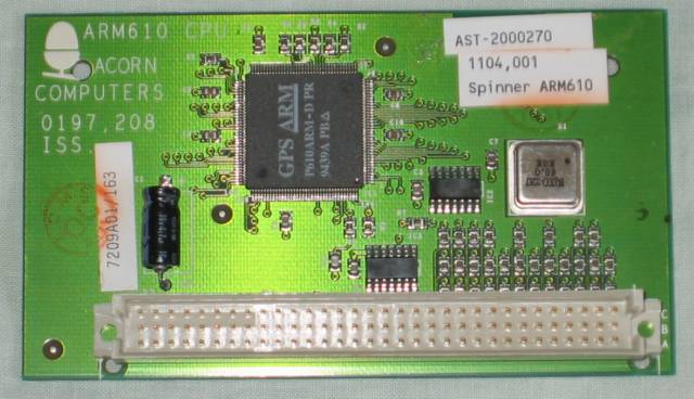 Acorn ARM610 CPU Spinner