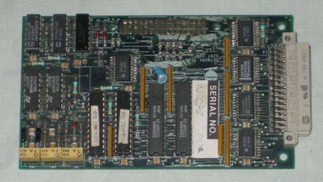 Acorn Network Test board top