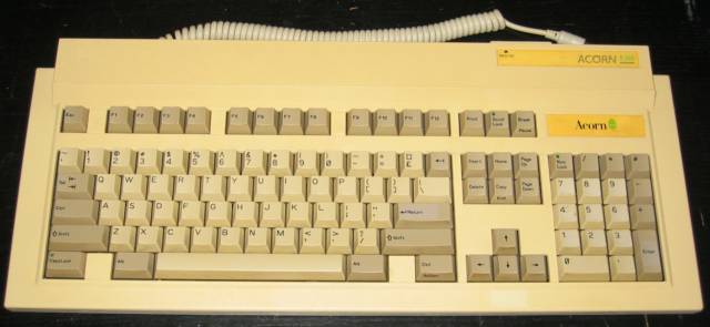 Acorn R260 Keyboard top