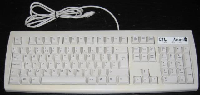 Castle Risc PC keyboard top