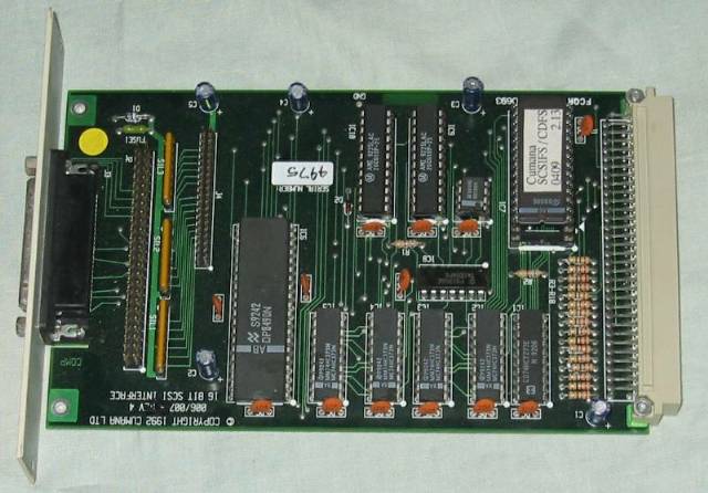 Cumana 16 bit SCSI interface top