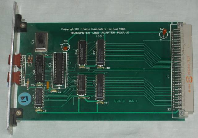 Gnome Transputer Link Adapter top