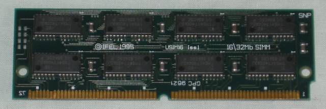 IFEL Risc PC 16/32MB RAM Upgrade front
