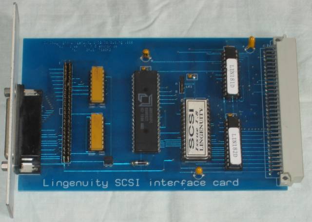 Lingenuity SCSI Interface top