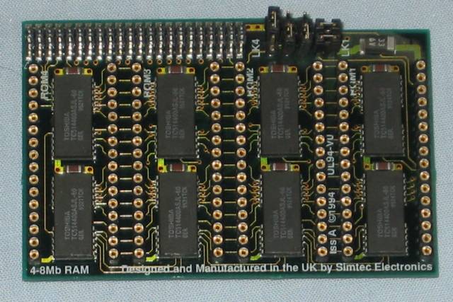 Simtec A300/A400 8MB Upgrade RAM
