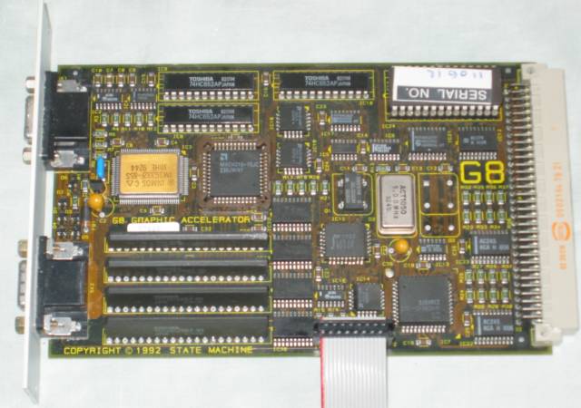 State Machine G8 Graphics Accelerator top