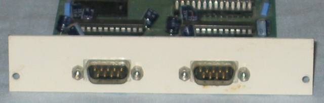 The Serial Port Dual Serial Board back