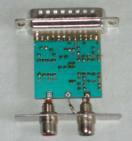 VTI Printer Port Sampler circuit board bottom