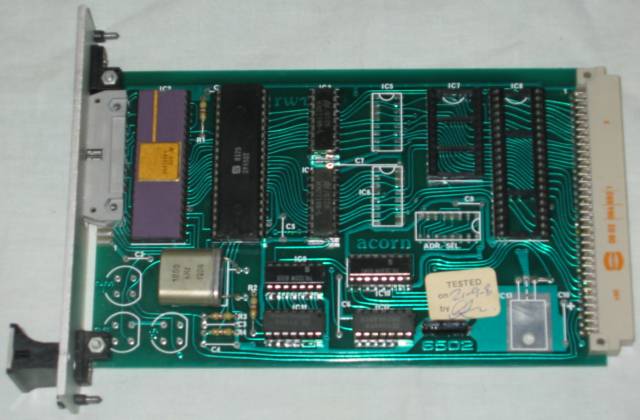 Acorn 1MHz 6502 CPU front