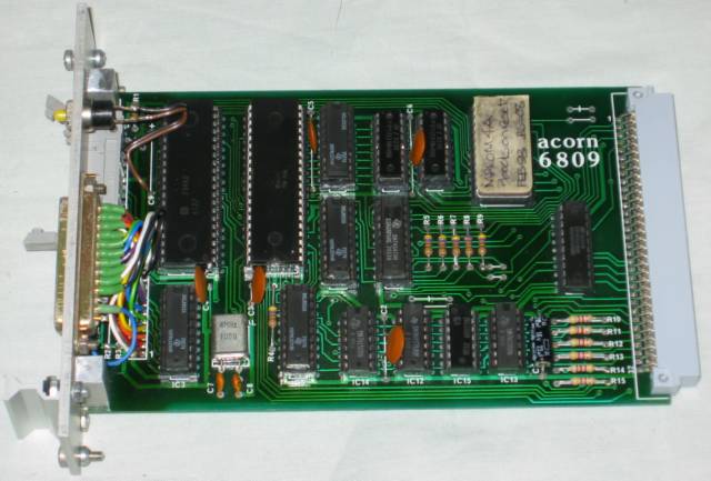 Acorn 6809 CPU front