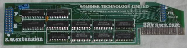 Solidisk 32K Sideways Extension RAM