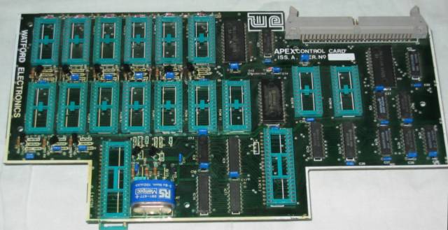 Watford Electronics Apex Control card top