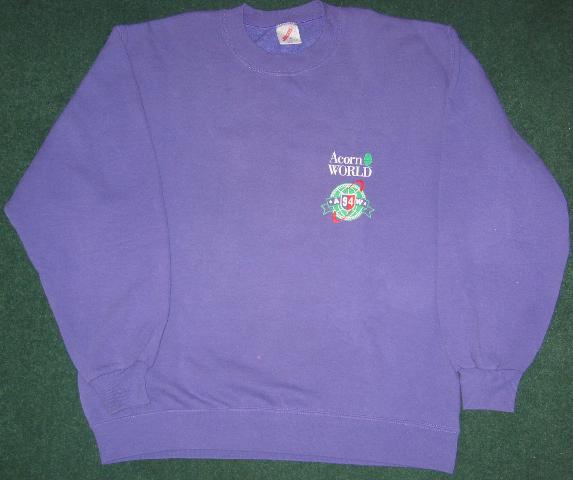 Acorn World 94 Sweatshirt front