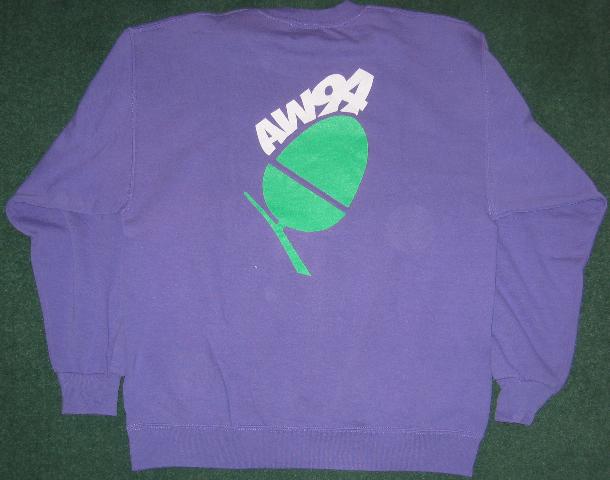 Acorn World 94 Sweatshirt back