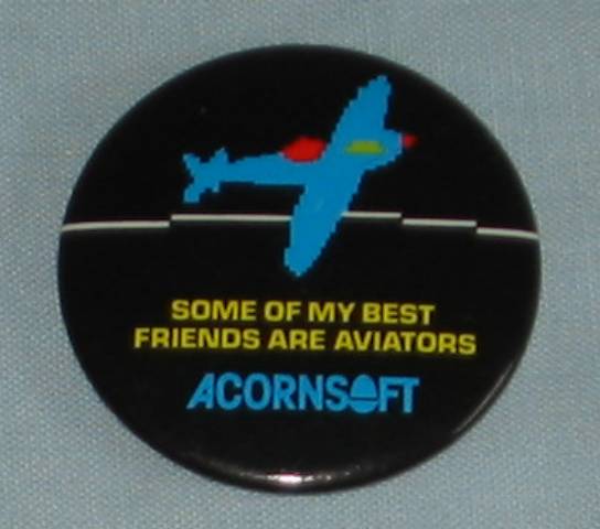 Acornsoft Aviator badge