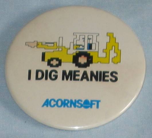 Acornsoft JCB Digger badge