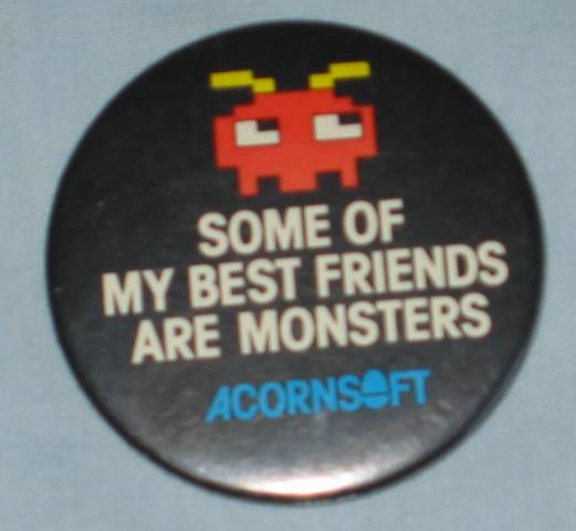 Acornsoft Monsters(2) badge