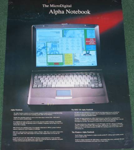 Microdigital Alpha Poster front
