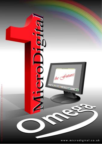 Microdigital Omega Poster