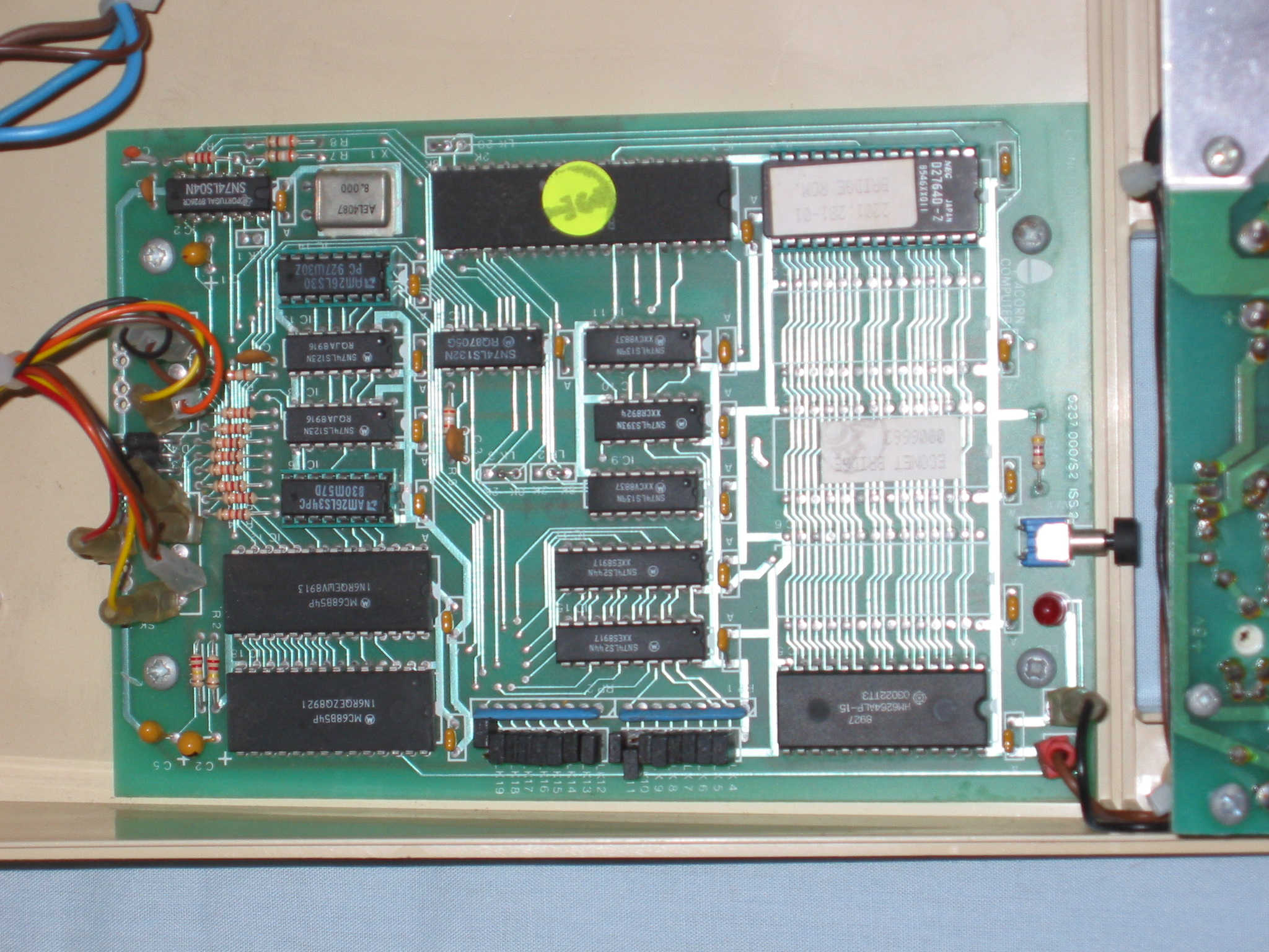 Acorn AEH20 Econet bridge Circuit board HiRes