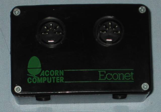 Acorn Econet socket box front