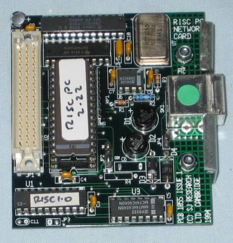 SJResearch RiscPC Nexus card bottom