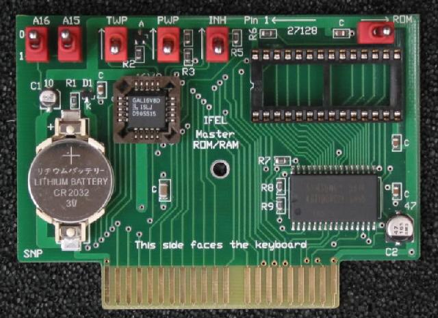 ctorwy31 BBC Master ROM RAM cartridge card