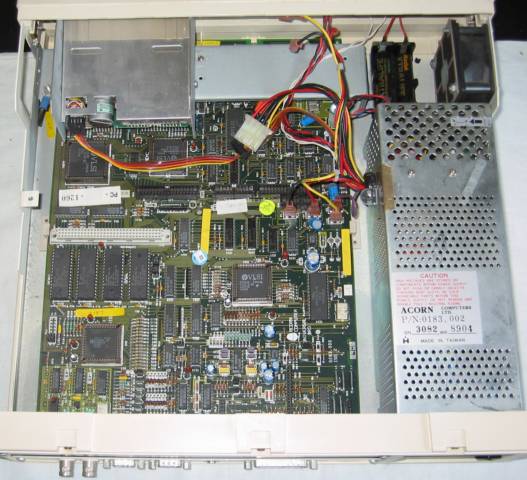 Acorn A410/1 with backplane removed