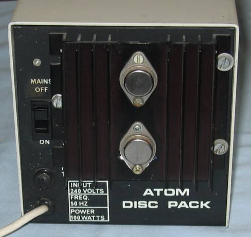 Acorn Atom Disc Pack back