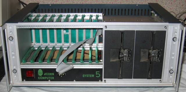 Acorn System 5 with cards removed