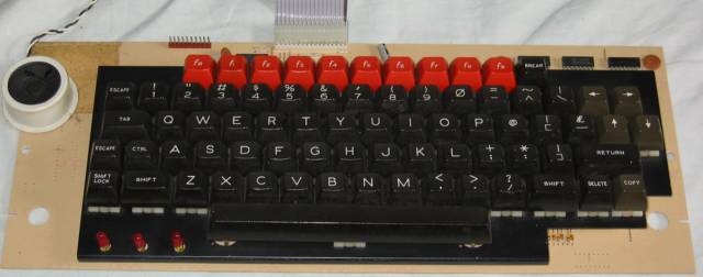 BBC Model A Issue 3 Keyboard top