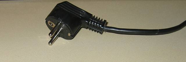 German BBC model B molded plug