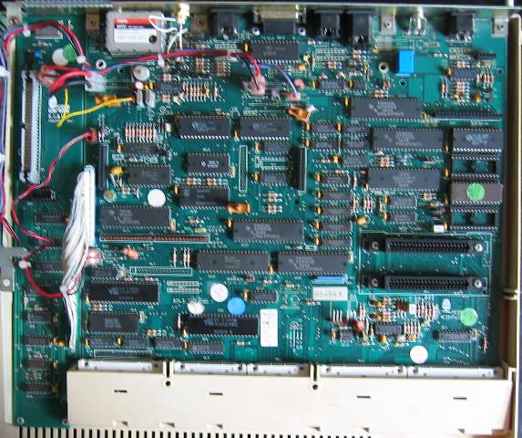 Master motherboard and SCSI card