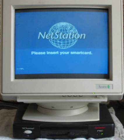 Netproducts NetStation inital screen