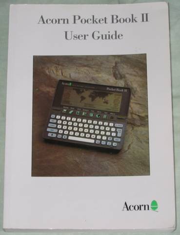 Acorn Pocket Book II User Guide