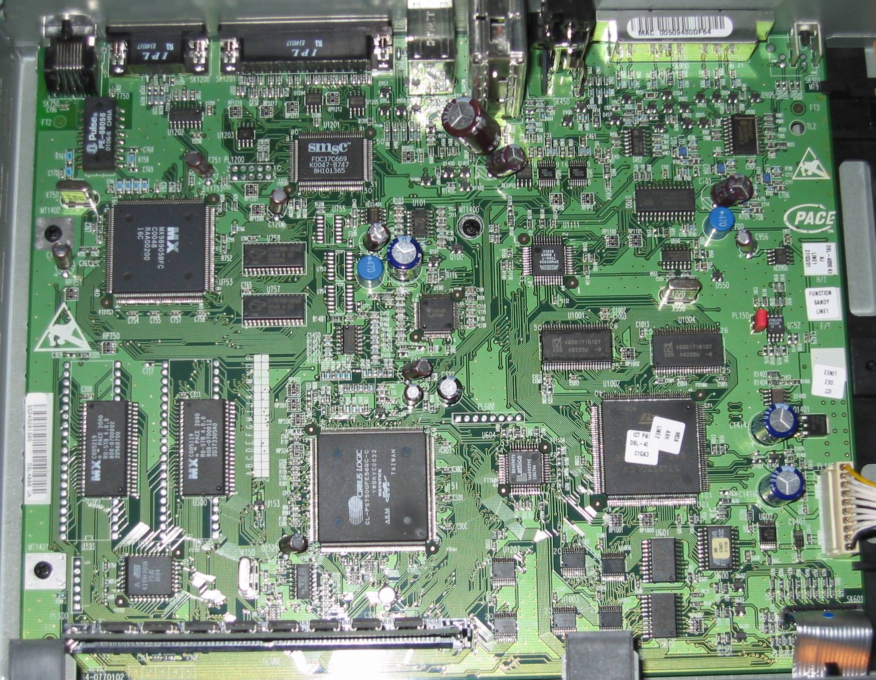 Pace DSL4000 motherboard HiRes