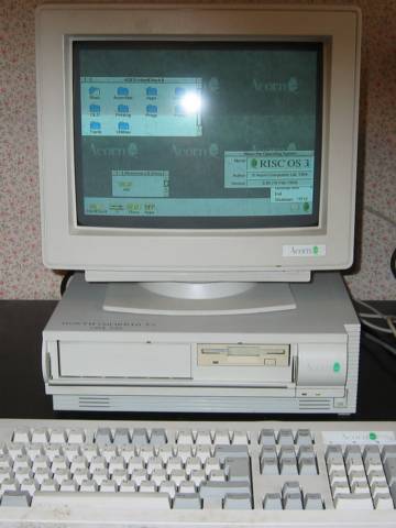 Risc PC 600 running RISC OS 3.50