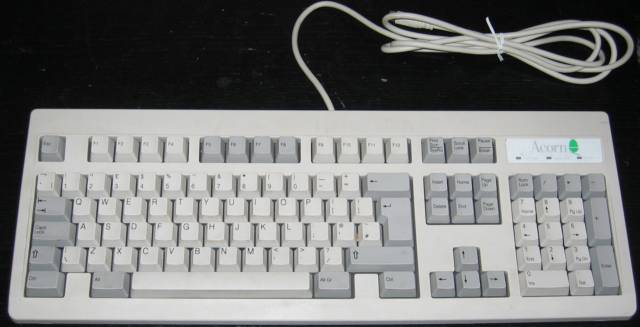 Acorn Risc PC Keyboard top