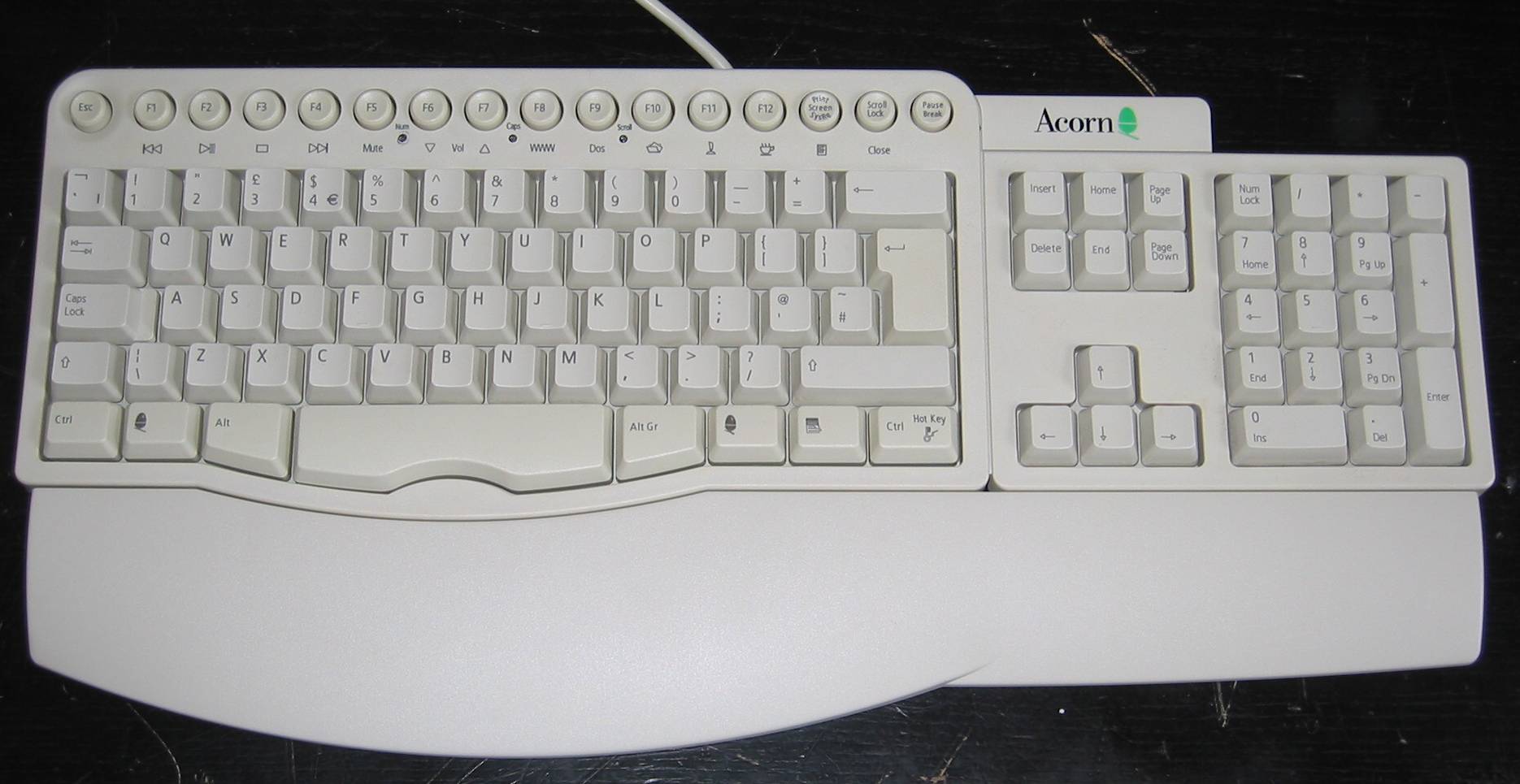 Castle Risc PC PS2 Keyboard HiRes
