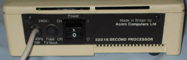 Acorn 32016 2nd processor (back)
