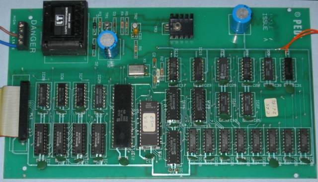 Technomatic Multtiform Z80 circuit board top