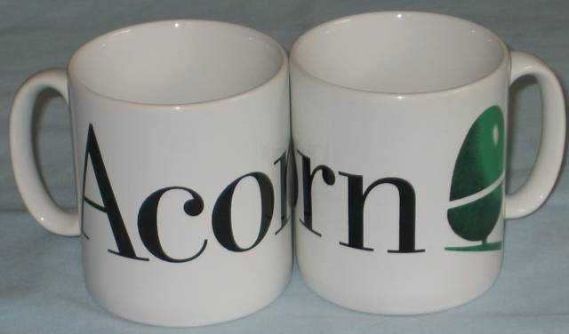 Pair of Acorn mugs
